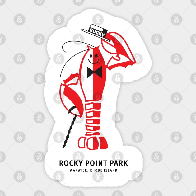 Rocky Point - Warwick, RI Sticker by Chewbaccadoll